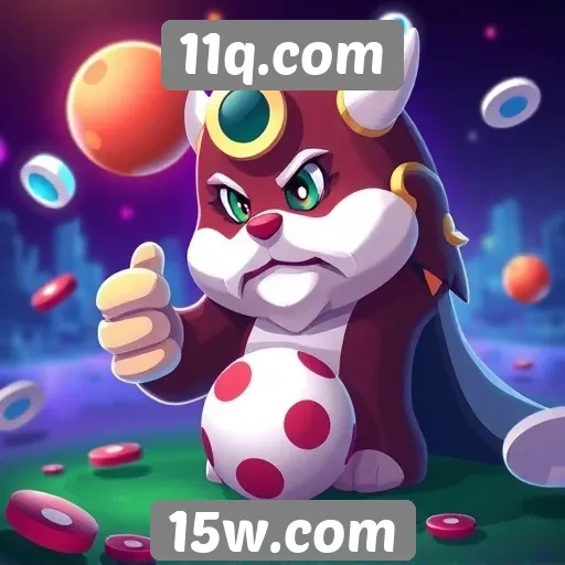 Variedade de jogos disponíveis no 11q.com